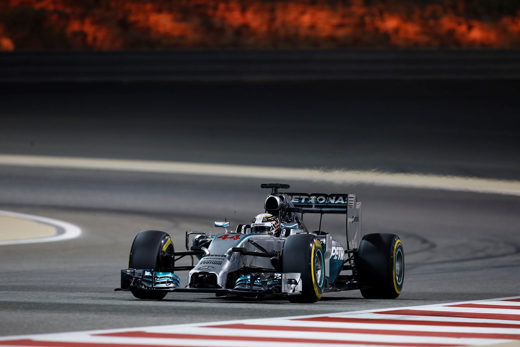 Hamilton vandt for anden gang på en uge.
(Foto: Daimler-Chrysler)